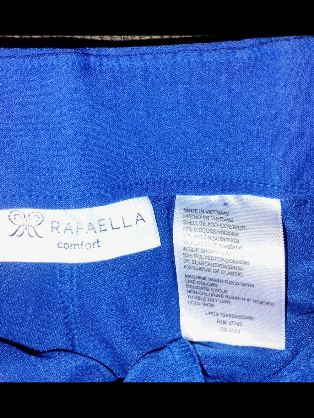 Rafaella Periwinkle Mini Skort with Eyelet Detail